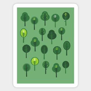 Trees are a forest Sticker